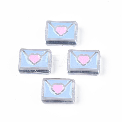 Transparent Acrylic Beads ACRC-S039-11A-1