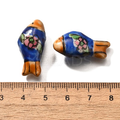 Handmade Porcelain Beads PORC-S002-03C-1