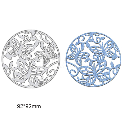 Carbon Steel Cutting Dies Stencils DIY-WH0170-158-1