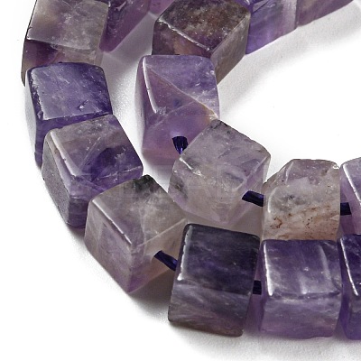Natural Amethyst Beads Strands G-Q1008-B02-1