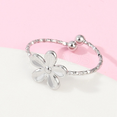 304 Stainless Steel Cuff Rings RJEW-D306-01P-1