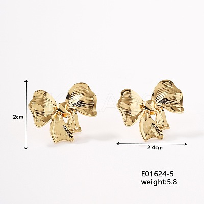 Rock Hip-hop Fashion Shiny 304 Stainless Steel Stud Earrings for Versatile Style JJ0841-4-1