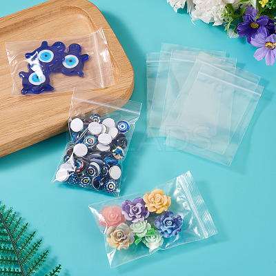 Transparent Plastic Resealable Packaging Bags OPP-TADJ0001-05C-1