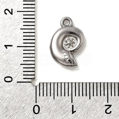 304 Stainless Steel Charms STAS-B103-02D-P-1