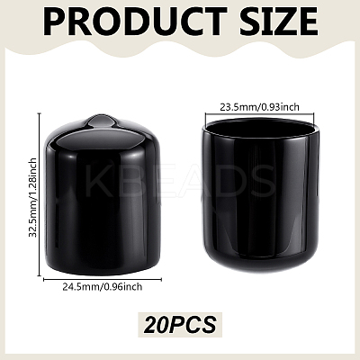 20Pcs PVC Protective Sleeve for Screw FIND-GA0007-98A-1