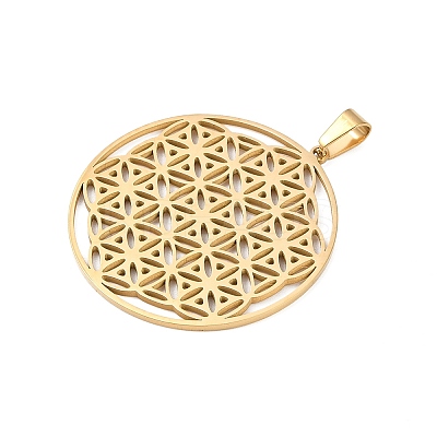 304 Stainless Steel Pendants STAS-P209-18-1