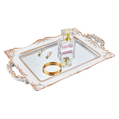 Glass Mirror Jewelry Plates AJEW-WH0695-058A-1