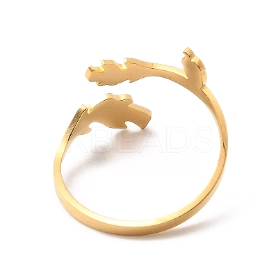 304 Stainless Steel Open Cuff Rings RJEW-Q808-02B-G-1