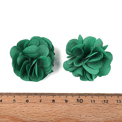 Polyester Fabric Flowers FIND-ZX004-11-04-1