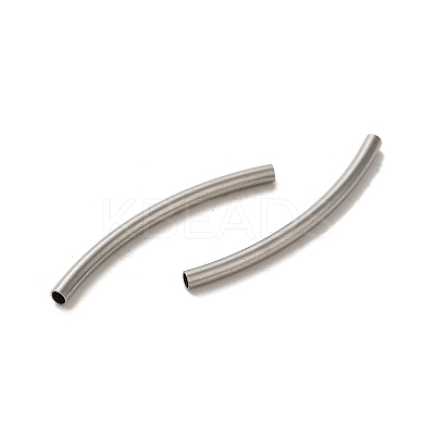 Non-Tarnish 304 Stainless Steel Tube Beads X-STAS-C091-02C-P-1