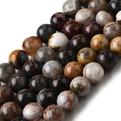 Natural Mexico Crazy Agate Beads Strands X-G-L615-A01-01-1