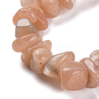 Natural Multi-Moonstone Chip Beads Strands G-M205-19A-1