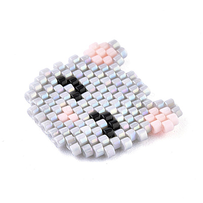 Handmade Seed Beads Pendants LS-SEED-I012-45C-1