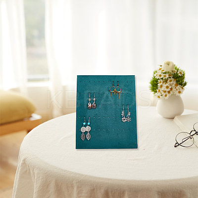 Velvet Earring Organizer Display Stands for Jewelry Display Rack BDIS-WH20002-01B-03-1