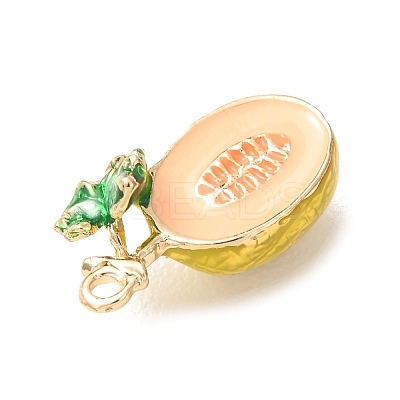 Alloy Enamel Pendants AL-CBA24A7-01G-07-1