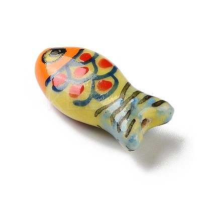 Handmade Porcelain Beads X-PORC-Z006-04B-01-1