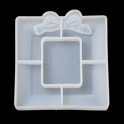 Bowknot Shape Jewelry Plate DIY Silicone Mold LS-DIY-K071-02D-1
