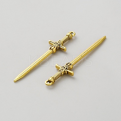 Tibetan Style Alloy Pendants FIND-WH0173-139AG-1