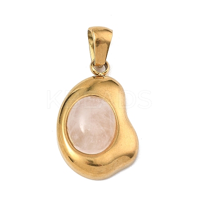 Natural Quartz Crystal Pendants G-C278-01G-08-1