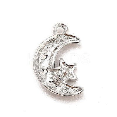 Tarnish Resistant 304 Stainless Steel Pendant Rhinestone Settings STAS-F282-02P-1