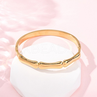 304 Stainless Steel Bangles BJEW-G749-07G-1