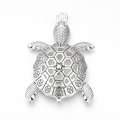 Tibetan Style Alloy Pendants X-TIBE-S311-16AS-LF-1