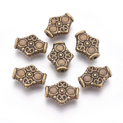 Tibetan Style Alloy Beads X-MLF10426Y-NF-1