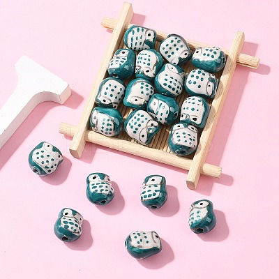 Handmade Porcelain Beads PORC-S447-06-1