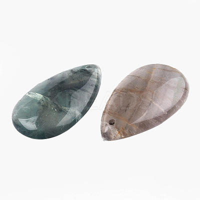Natural Fluorite Pendants G-S295-07-1