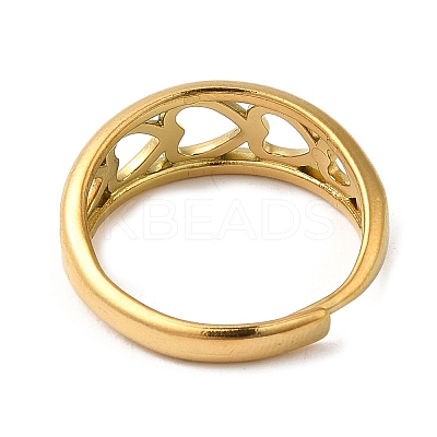 304 Stainless Steel Finger Rings LS-AJEW-Z009-01D-G-1
