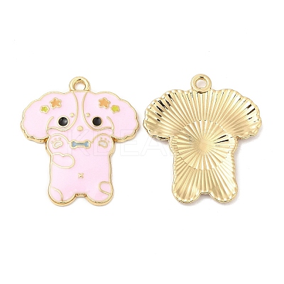 Alloy Enamel Pendants FIND-C037-19G-02-1