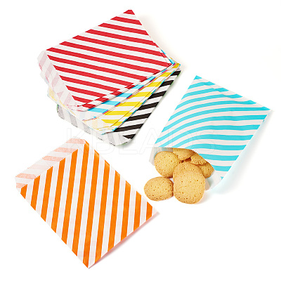 40Pcs 8 Colors Kraft Paper Bags CARB-TA0001-08-1