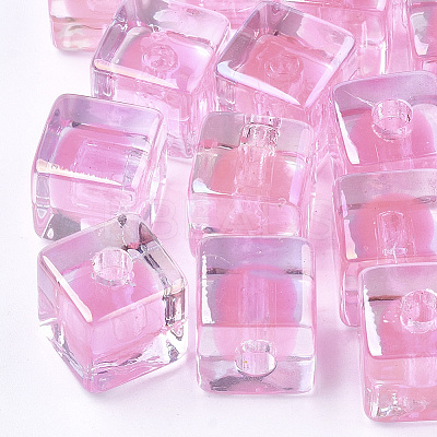 Transparent Acrylic Beads LS-X-TACR-S148-08A-1