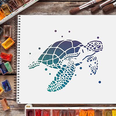 Plastic Reusable Drawing Painting Stencils Templates DIY-WH0172-131-1