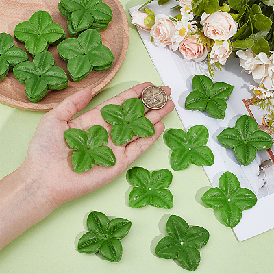 1000Pcs Silk Artificial Leaf AJEW-BC0009-98B-1