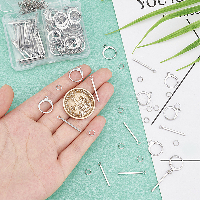 DIY Bar Drop Earring Making Kit DIY-DC0001-40-1