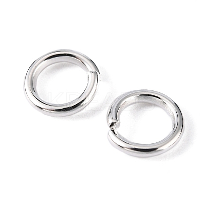 Brass Open Jump Rings JRC6MM-S-1