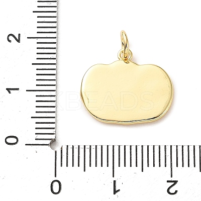 Brass Pendants KK-I383-09G-03-1