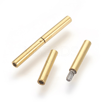 PVD Vacuum Plating 304 Stainless Steel Bayonet Clasps STAS-F196-01G-01-1