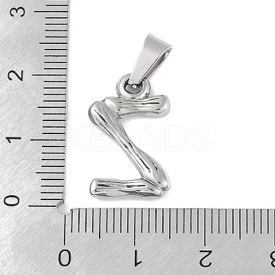 Non-Tarnish 304 Stainless Steel Pendants STAS-F235-01P-Z-1