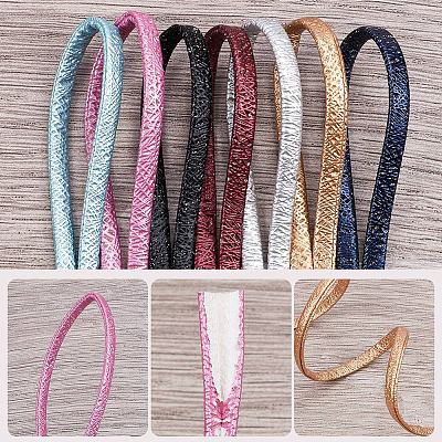 10M Folding Glitter PU Leather Cord OCOR-GF0004-11F-1