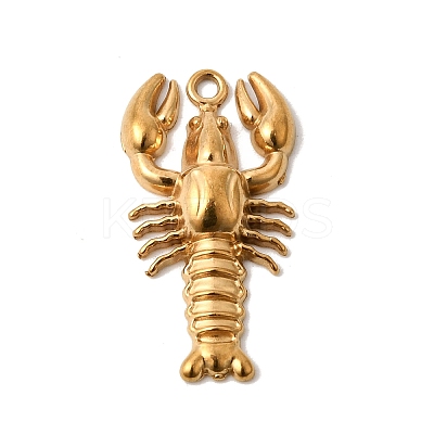 Ocean Theme 304 Stainless Steel Pendants STAS-K255-21G-G-1