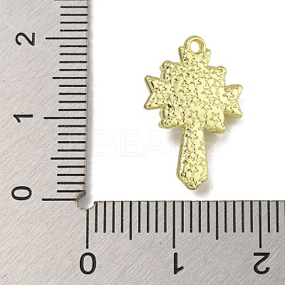 Rack Plating Alloy Pendant PALLOY-F312-67G-1