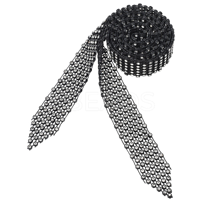 Alloy Crystal Rhinestone Ties AJEW-WH20006-208A-1