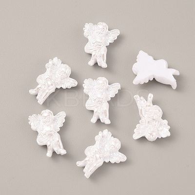 Angel Resin Cabochons MRMJ-WH0075-61B-1