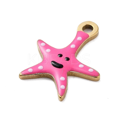 Ion Plating(IP) 201 Stainless Steel Charms STAS-A101-01C-02G-1