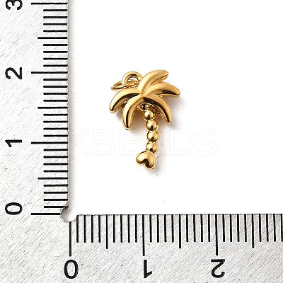 304 Stainless Steel ABS Imitation Pearl Pendants X-STAS-B097-07G-01-1