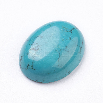 Natural Howlite Cabochons X-G-E482-08A-1