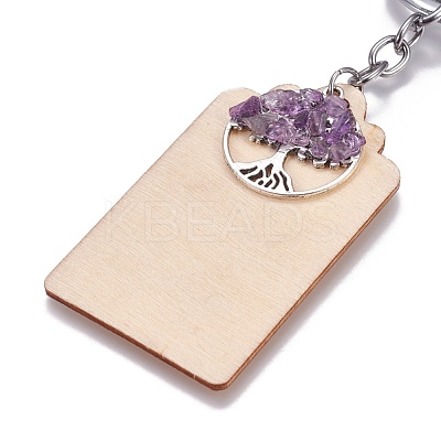 Wood Keychain KEYC-JKC00186-M-1