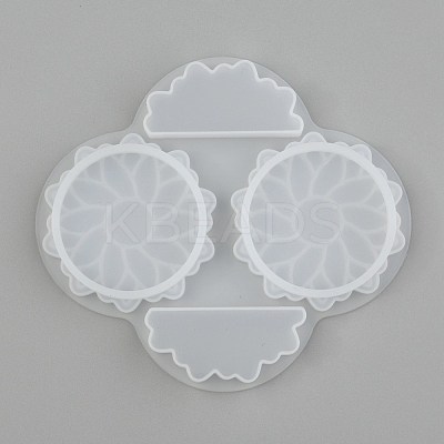 Flower Straw Topper Silicone Molds Decoration DIY-J003-06-1